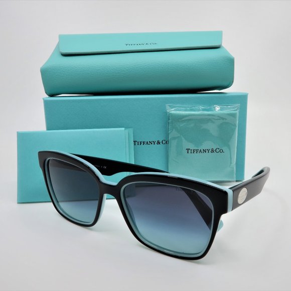 Tiffany & Co. TF 4162 8055/9S Black & Blue - Picture 2 of 9